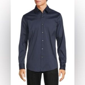 Boss Regular Fit Easy Iron Long Sleeve Button Down Shirt